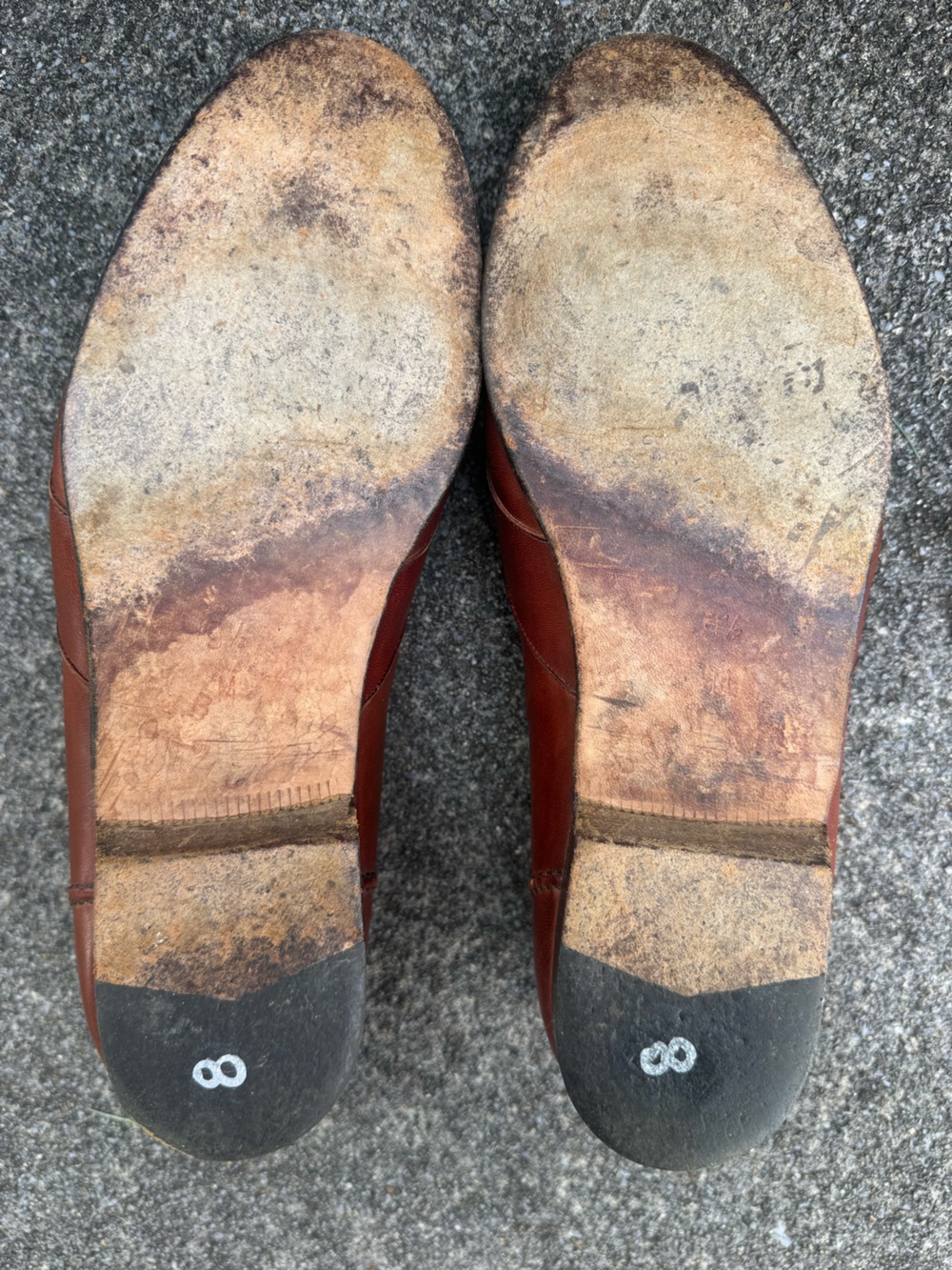 Bragano by Cole Haan Cognac Tan Italian Leather Penny Loafers 9.5M Style 2659 - Picture 15 of 16